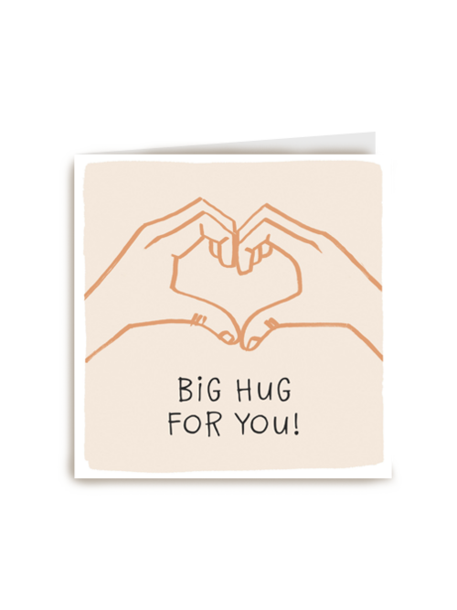 Sterktekaart big hug for you