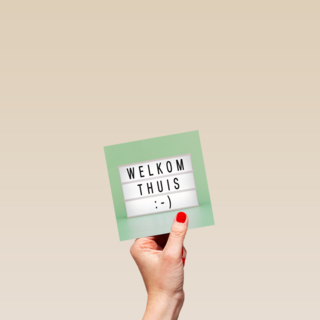welkom thuis lightbox