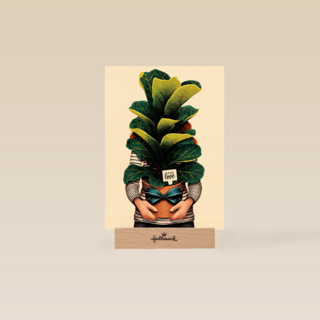 vriendschap kaart folio with love plant