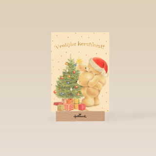 Klassieke kerstkaart