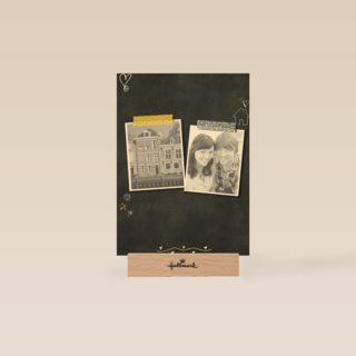 fotokaart wij zijn verhuisd kom je een keertje langs zwart geel