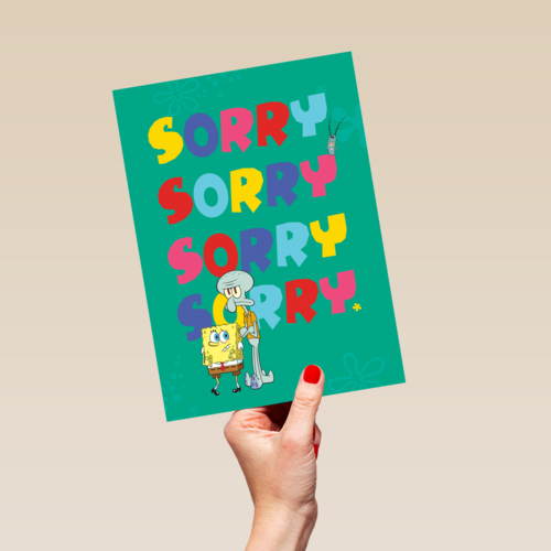 Spongebob Sorry Sorry Sorry