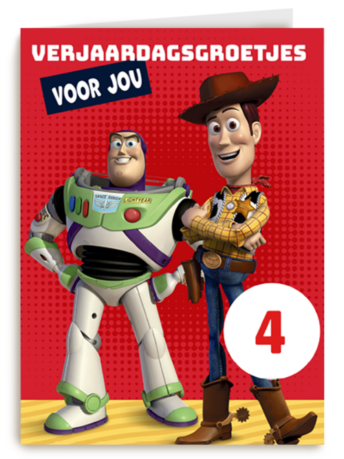Verjaardagskaart Hallmark | Toy Story Verjaardagsgroetjes Buzz En Woody