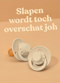 baby kaart andc slapen wordt toch overschat joh
