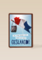 de vlag hangt uit geslaagd