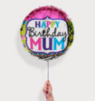 Ballon Happy Birthday Mum Multi
