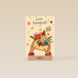 lieve kerstgroet kerst kaart