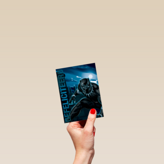 Black Panther kaart gefeliciteerd