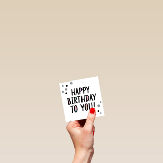 happy confetti birthday to you