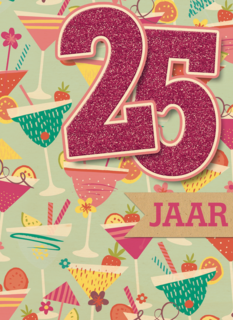 verjaardag leeftijden 25 jaar cocktails