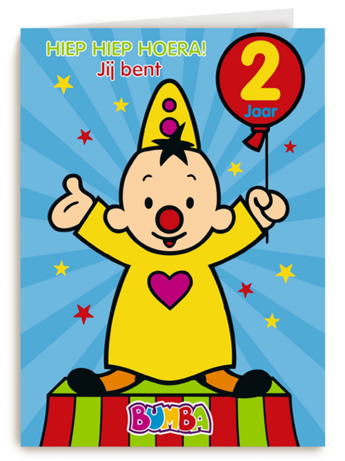 bumba met ballon twee jaar