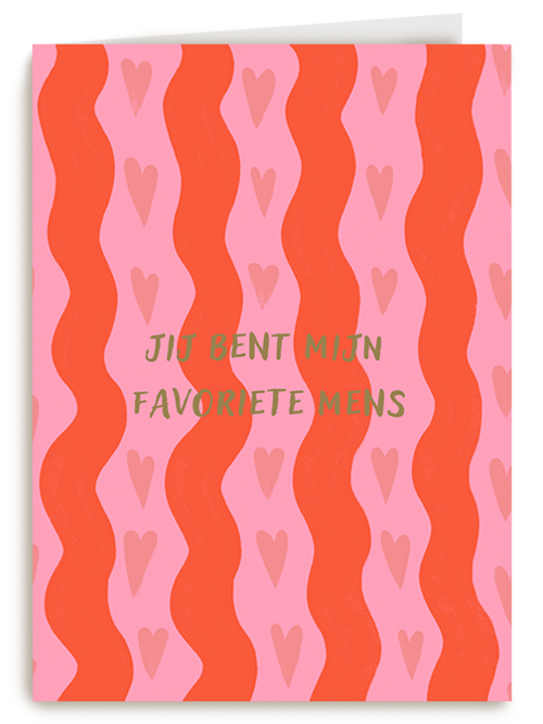 Kaart Hallmark | Valentijn | Valentijn Kronkel Jij Bent Mijn Favoriet