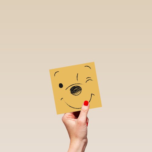disney adult winnie the pooh gezicht