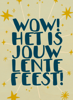 Wow het is jouw lentefeest