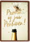 proost met bubbels op jouw pensioen