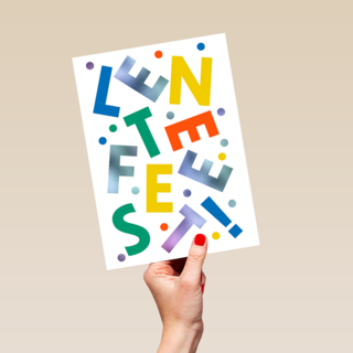 Lentefeest kleurrijk