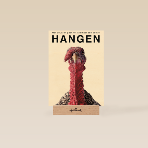 met de jaren gaat het allemaal een beetje hangen