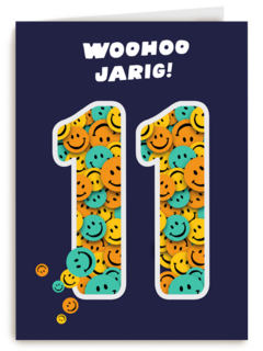 Woohoo jarig 11 jaar