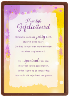 Verjaardagskaart vrouw klassiek Speciaal More than words