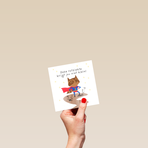 Deze rotziekte krijgt jou niet klein