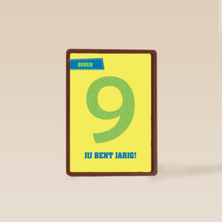 9 jaar gefeliciteerd