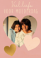 moederdag fotokaart veel liefs voor moederdag