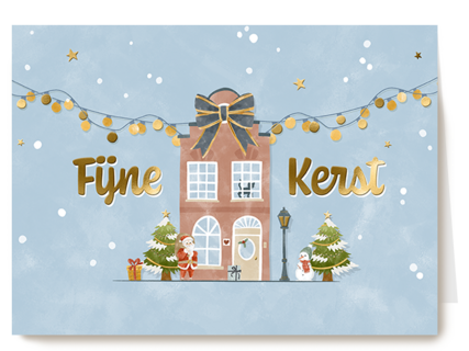 Making Memories Fijne Kerst Versierd Huis
