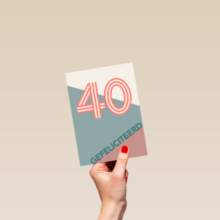 40 jaar gefeliciteerd