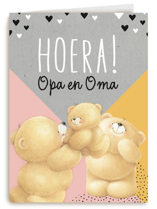 forever friends hoera op en oma van een kleindochter