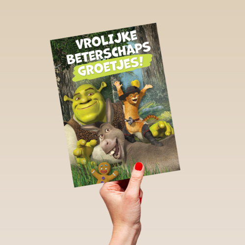 shrek beterschapsgroetjes