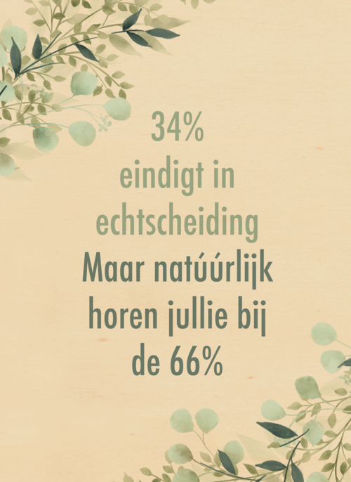 Houten Kaart Felicitatie Huwelijk | Houten Kaart Hallmark | Felicitatie Huwelijk | 34 Procent Eindigt In Echtscheiding