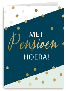 een hoeraatje voor je pensioen