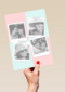 fotokaart blanco vier polaroid fotoos