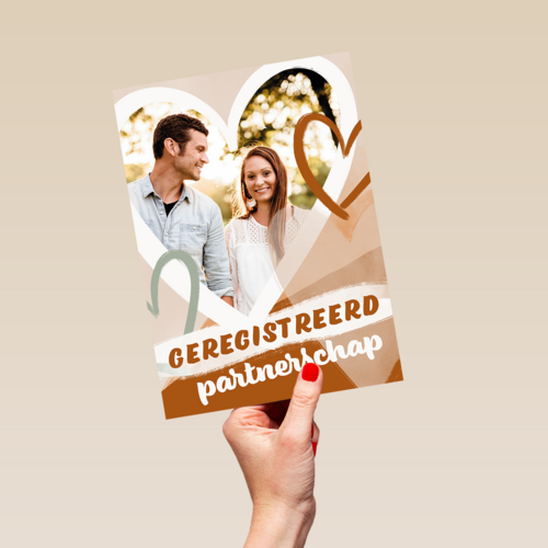 Fotokaart geregistreerd partnerschap