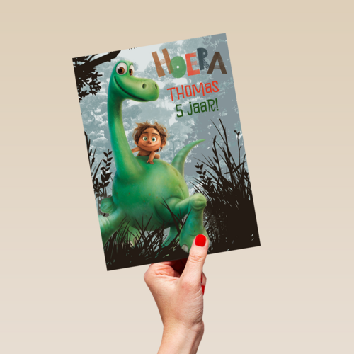 een dino hoera