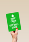 keep calm and get well soon