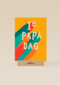 vaderdag kaart hip 1e papa dag