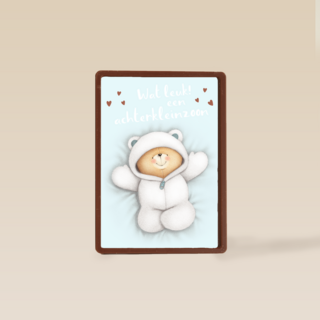 Forever Friends geboortefelicitatie zoon