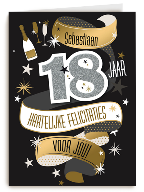 18 jaar jarig leeftijd achttien
