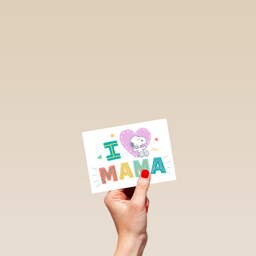 I love Mama Snoopy