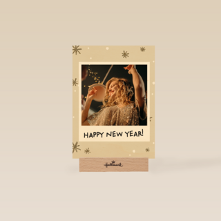 nieuwjaar fotokaart sterren