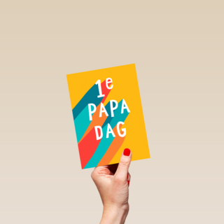 vaderdag kaart hip 1e papa dag