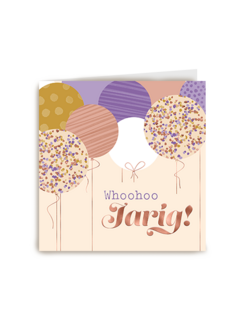 Verjaardagskaart Whoohoo Jarig