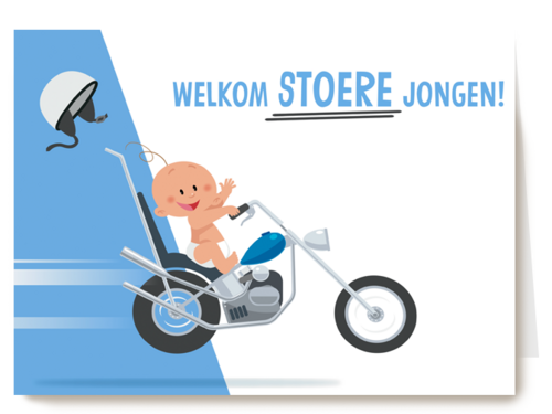 geboorte zoon grappig welkom stoere jongen