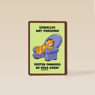 Garfield met pensioen