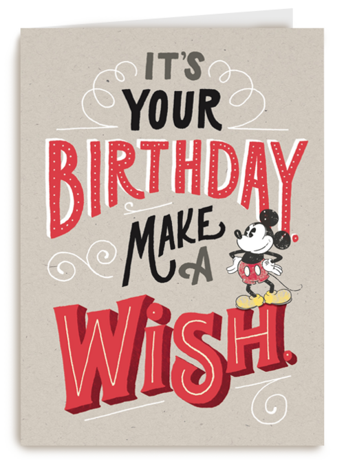 disney adult its your birthday make a wish