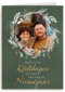 Prettige kerstdagen gelukkig nieuwjaar fotokaart