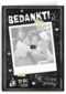 fotokaart krijtbord zwart wit bedankt