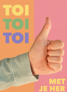 herkansing kaart toi toi toi