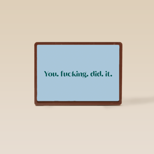 andC You fucking did it